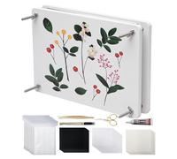 Presse à fleurs pour adultes, kit de pressage de à 6 couches, kit de conservation créatif des fleurs avec instructions (français non garanti), kit de pressage de largement répandu pour