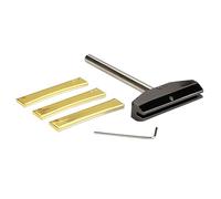 Presse à frettes professionnelle pour guitare avec 3 inserts texture en alliage pour réparation précise d'instruments de basse électrique galvanisés