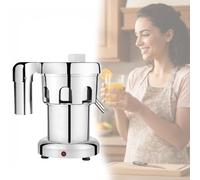 Presse à Fruits 550W, Machine à Jus Centrifuge en Acier Inoxydable, Extracteur de Jus Commercial, Séparation Pulpe Automatique pour Restaurant et Hôtel
