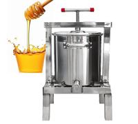 Presse à fruits manuelle avec plaque en acier inoxydable pour jus et vin