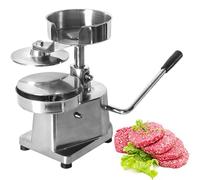 Presse à galettes de viande en acier inoxydable robuste - Processeur de formage efficace pour hamburger de cuisine pour une préparation facile des aliments