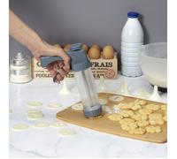 Lily Cook Presse à gâteaux KP5680 Manuelle avec accessoires Gris et transparent 135x225x6 cm