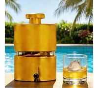 Presse à glaçons sphériques,kit de moulage de rondelles de hockey en aluminium,moule à glaçons 50/55/60/70 mm,moulage rapide en 2-3 minutes,pour les fêtes et les vacances DiamondShape-70mm