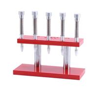 Presse à goupille à 5 trous adaptée pour diverses tâches de réparation, y compris l'étalonnage de montres et d'appareils, piston manuel