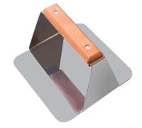 Presse à hamburger 5 5 en acier inoxydable pour barbecue et plaque de cuisson, assure une cuisson uniforme et un nettoyage rapide pour tous les niveaux de compétence (carré)