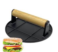 Presse à hamburger avec poignée antidérapante en d'aluminium
