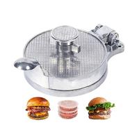 Presse à hamburger - d'aluminium, outil à hamburger avec poignée antidérapante | Créatives pour bœuf et légumes pour barbecue, barbecue, gadget de cuisine, hamburgers, moule à viande
