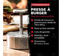 Presse à hamburger FM Professional