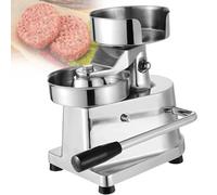 Presse à hamburger - Machine à galettes robuste en acier inoxydable, presse à hamburger de qualité professionnelle pour des galettes parfaitement formées
