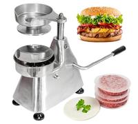 Presse à hamburger manuelle pour barbecue, pâtisserie et hamburgers farcis, outil de hamburger pour des galettes parfaites à chaque fois