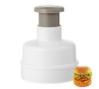 Presse à hamburger - Moule à hamburger et à galettes antiadhésif - Outil de presse à crêpes rond pour hamburgers de bœuf et crevettes faits maison, ensemble de moules à hamburger, outil de cuisine