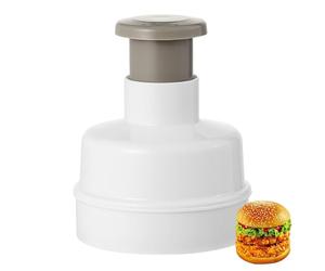 Presse à hamburger - Moule à hamburger et à galettes antiadhésif - Outil de presse à crêpes rond pour hamburgers de bœuf et crevettes faits maison, ensemble de moules à hamburger, outil de cuisine