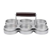 Presse à hamburger pour hamburger - Presse à hamburger - Presse à hamburger - Presse à hamburgers farcis pour faire des galettes, des gâteaux de crabe, des galettes, de la pâte