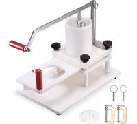 Presse à hamburgers en acier inoxydable - Presse à pâté commerciale - 545 x 300 x 413 mm pour la restauration rapide, etc.