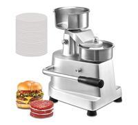 Presse à hamburgers manuelle, 10 cm/13 cm/15 cm, en acier inoxydable (4 pouces) (6 pouces)