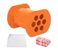 Presse à Hot-Dog, Coupe-Grattoir, Machine à Façonner la Viande Hachée, Presse à Patty, Machine à Boulettes de Viande à 7 Trous