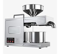 Presse à Huile Automatique 820W,Extracteur D'huile électrique,Extracteur D'huile De Graines à Froid Et à Chaud Acier Inoxydable,pour Graines Lin,Arachides,Graines Chanvre,Sésame,Tournesol