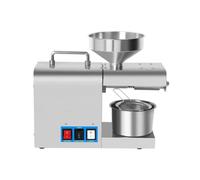 Presse À Huile Automatique Double Mode Froid Et Chaud Aucun Pré-torréfaction Requis Presse À Huile De Graines En Acier Inoxydable Facile À Nettoyer Convient Aux Cuisines Domestiques