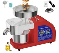Presse à huile commerciale automatique avec écran LCD pour pressage à chaud et à froid