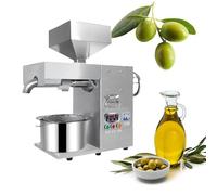 Presse à huile d'olive, 3000 W, capacité de 25 kg/heure, 12 graines polyvalente (arachides/sésame/noix), faible bruit ≤ 70 dB, réservoir d'huile de 1500 ml, usage domestique