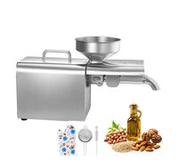 Presse à Huile Électrique 3,75 kg/h-Duoku-Adaptée aux Graines Oléagineuses Comme Arachides, Sésame, Soja, Amandes et Noix
