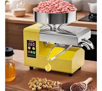 Presse à huile électrique à froid, couple élevé de 1500 W, deux modes chaud et froid pour un usage domestique et commercial