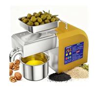 Presse à huile électrique haute performance à chaud et à froid: extracteur d’huile automatique de 1100 w avec moteur en cuivre pur.20% plus de puissance. Type d