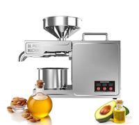 Presse à huile, extracteur d'huile froide hydraulique, presse-graines de tournesol et d'olive en acier inoxydable pour un usage domestique