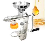 Presse à huile, extracteur manuel en acier inoxydable 304 de qualité alimentaire pour noix, graines, cacahuètes, avocat, noix de coco - DIY usage domestique et commercial