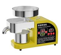 Presse à huile intelligente, extracteur, extracteur, presseur automatique, électrique, froid chaud, acier inoxydable organique, faible bruit, cacahuète, noix, sésame, olives, maison commerci