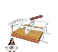 Presse à imprimer manuelle avec hauteur réglable pour projets artistiques de typographie et de gravure