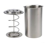 Presse à jambon, machine à estamper en acier inoxydable 304 avec thermomètre, outil de cuisson de la viande, seau à vapeur