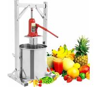 Presse à jus hydraulique manuelle pour la fabrication du vin, extraction efficace du cidre de raisin avec cric et seau, idéal pour fruits et légumes