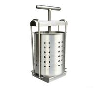 Presse à Jus Manuel Acier Inoxydable 1.5L Extraction Légumes | Format compact et léger pour rangement pour facile Convient à la préparation de salades extraction de miel et