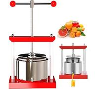 Presse à jus manuelle avec séparateur de résidus pour une extraction rapide, construction en acier inoxydable