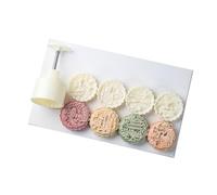 Presse à la main en forme de gâteaux en forme de lune, moules à pâtisseries chinoises en ABS, tampons à biscuits pour usage professionnel et domestique, outil de cuisson ABS