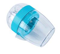 Presse à main manuelle - Presse-citron - Facile à verser - Avec couvercle - Outil de cuisine facile à utiliser pour les amateurs de jus