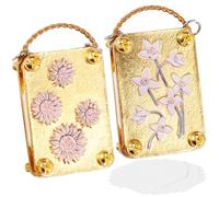 Presse à microfleurs, mini presse-fleurs, petit presse-fleurs, kit de conservation des plantes, kit de conservation des plantes, mini kit de conservation des plantes pour les amateurs d'art et
