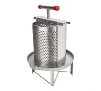 Presse à miel manuelle en maille, pour apiculture | Extraction en métal à haut rendement, 56 cm, facile à nettoyer, utilisation hors réseau pour les amateurs