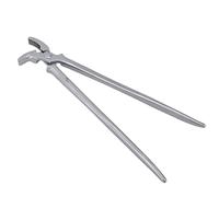 Presse à ongles en acier pour sabot de cheval, outil de coupe de maréchier | Clin à cheval en acier à outils avec levier de 35,6 cm pour presser de plus grands clous en fer à cheval.