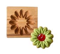 Presse à Outils de découpe DIY fleurs en relief 3D | Emporte-pièces à s en bois Pour Halloween Thanksgiving cuisine aliments gâteau de lune sablés fêtes UN