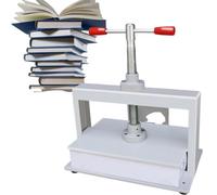 Presse à papier manuelle 1500KG pression maximale | Presse à vis en acier épais 150MM, Notes facture liant presse, Papiers aplatage machine, pour factures, livres, documents(A3)