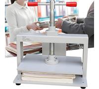 Presse À Papier Manuelle, Machine À Aplatir Métal Pour La Reliure De Livres, Notes De Bureau Et Factures, Pression De 1500 Kg (3306 Lbs), Outil De Reliure A3/A4/A5(A5)