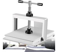 Presse à Papier Manuelle Robuste - Classeur A4/A3 pour Presser et aplatir, Conception à Double Tige d'équilibre, Parfait pour Les projets de Reliure de Bureau et de Bricolage