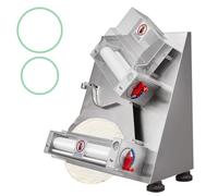Presse à pâte à pizza électrique 260 pcs/h - pour éléments de cuisine manuelle pour pizza - 76,2 à 304,8 mm - 1-5,5 mm d'épaisseur - Laminoir à pâte commercial en acier inoxydable