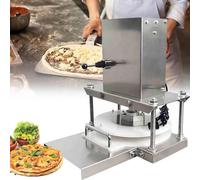 Presse à Pâte à Pizza Électrique - Laminoir Professionnel 22/25/30 cm pour Maison & Restaurant, Machine Rapide en INOX pour Fonds à Pizza, Pâtisserie et Tortillas
