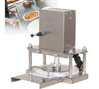 Presse à pâte à pizza Machine à pâtisserie électrique Presse à tortilla électrique 8,66 "de diamètre Machine à pâte à pizza commerciale en acier inoxydable Fabrication de tortillas