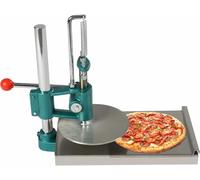 Presse À Pâte À Pizza - Presse À Pâtisserie Manuelle En Acier Inoxydable À Hauteur Réglable Pour Un Usage Domestique Et Commercial - Idéal Pour Les Tartes À La Main, Le Pain De Viande Et La Croûte De