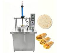 Presse à Pâte Électrique pour Roti, Chapati, Tortilla et Base de Pizza - Fabricant Commercial de Galettes Automatique, Antiadhésif avec Température Réglable pour Crêpe de Printemps et Samossa
