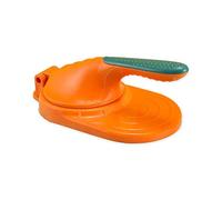 Presse à pâte en plastique pour raviolis - Pour raviolis - Outils de pressage de pâte - Accessoires de cuisine - Poignée verte - Jaune
